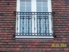 Individually designed Juliet Balcony with Circles and Twisted Bars