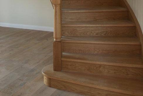 Helical Wooden Staircases