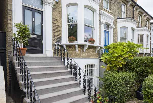 London Wrought Iron Railing