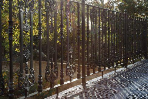 Victorian balcony metal