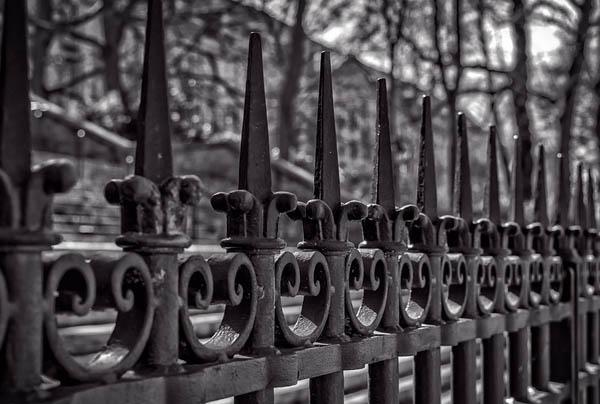 wrought iron railings