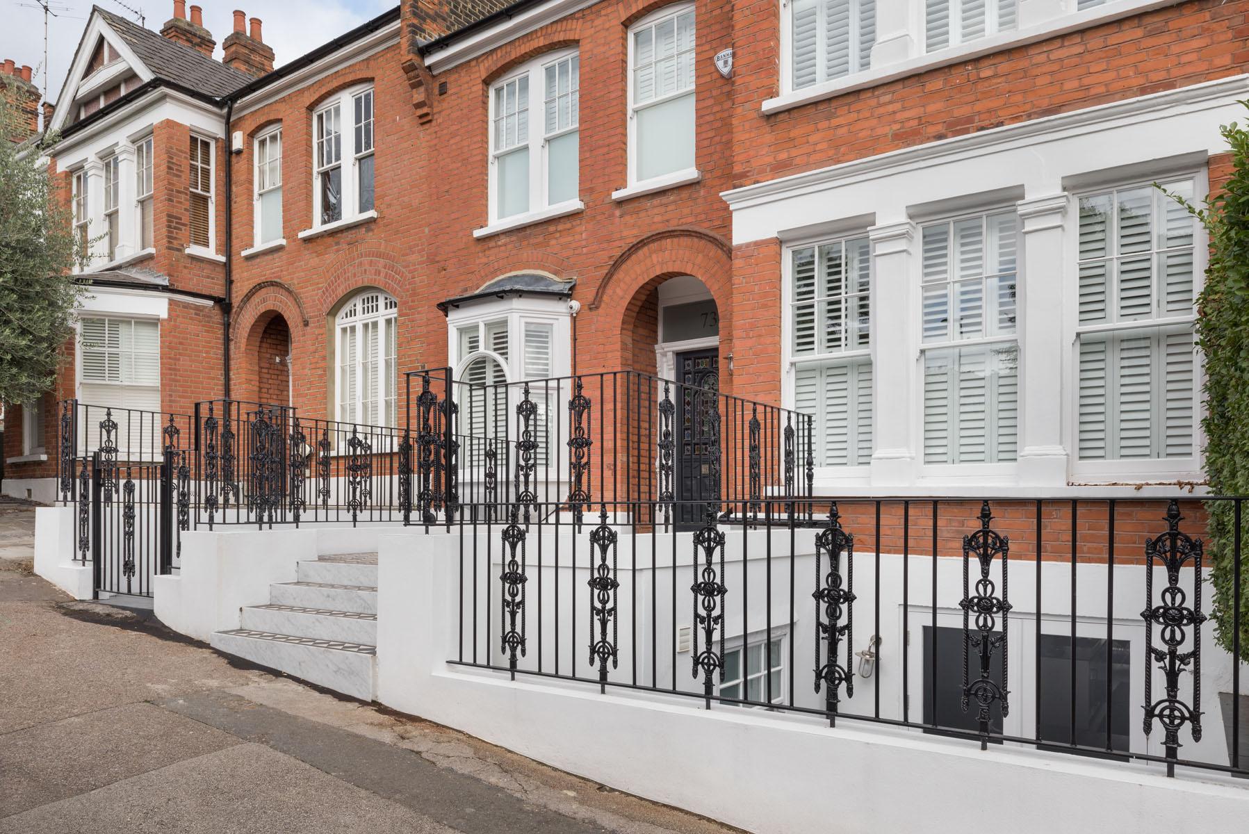 external wrought iron railings 