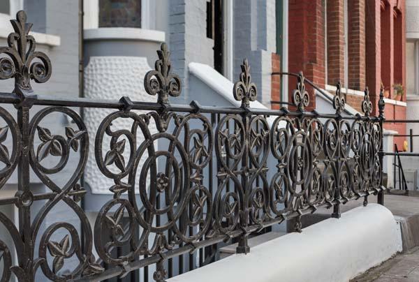 cast iron railings