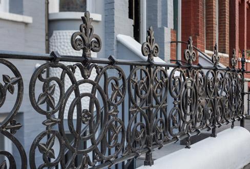 Cast and Wrought Iron Railings