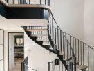 Bespoke Steel and Oak Helical Staircase