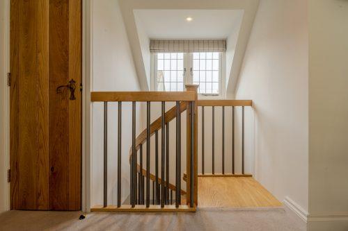 Timber Spiral Staircase and Balustrade