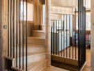 Ash Spiral Staircase Chalet