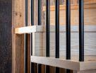 Ash Spiral Staircase Chalet