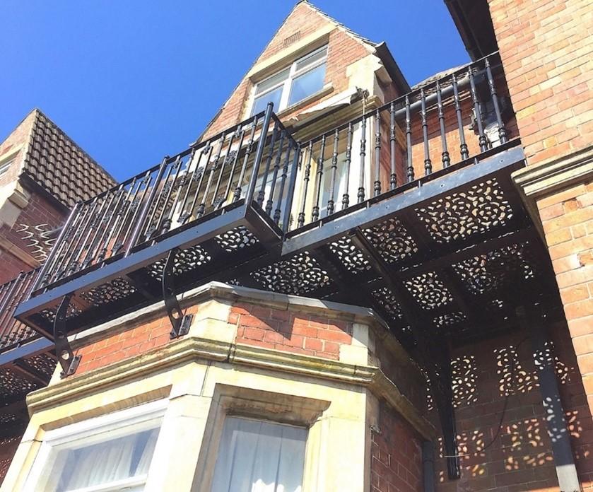 victorian balcony